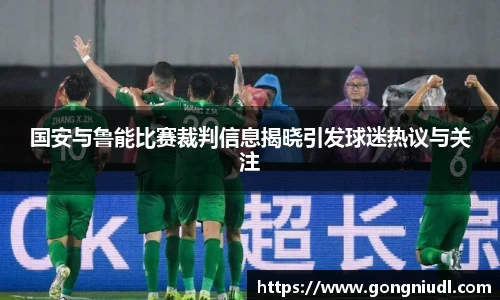 国安与鲁能比赛裁判信息揭晓引发球迷热议与关注